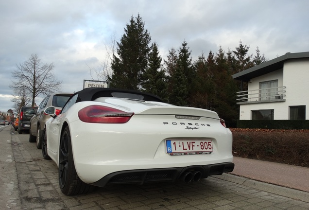 Porsche 981 Boxster Spyder