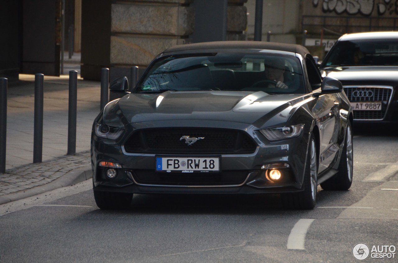 Ford Mustang GT Convertible 2015