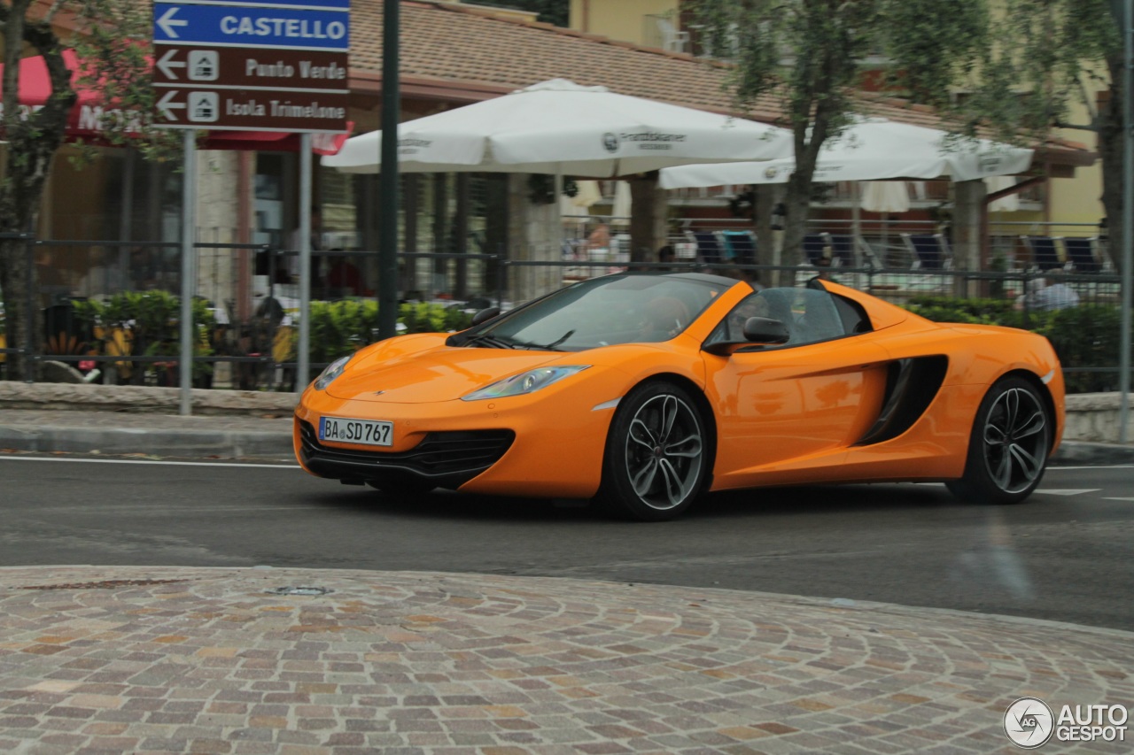 McLaren 12C Spider