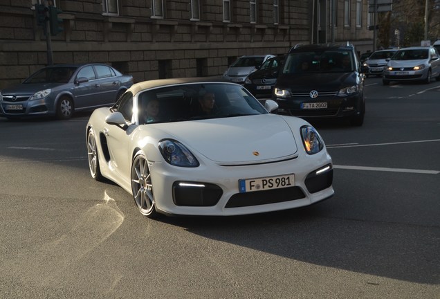 Porsche 981 Boxster Spyder