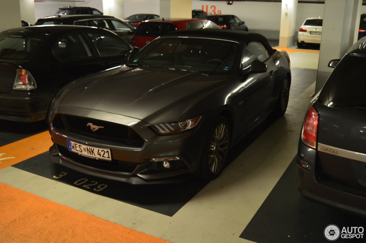 Ford Mustang GT Convertible 2015