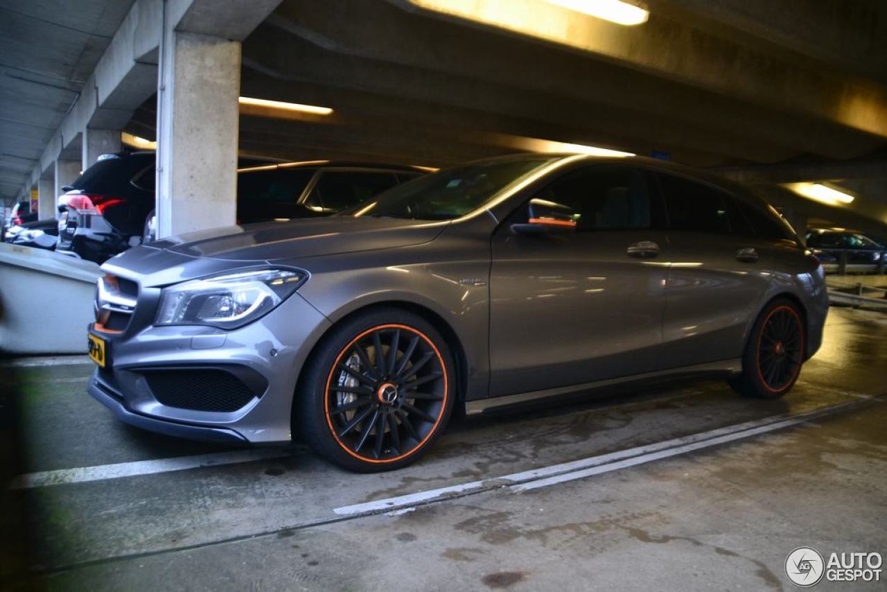 Mercedes-Benz CLA 45 AMG Shooting Brake OrangeArt Edition