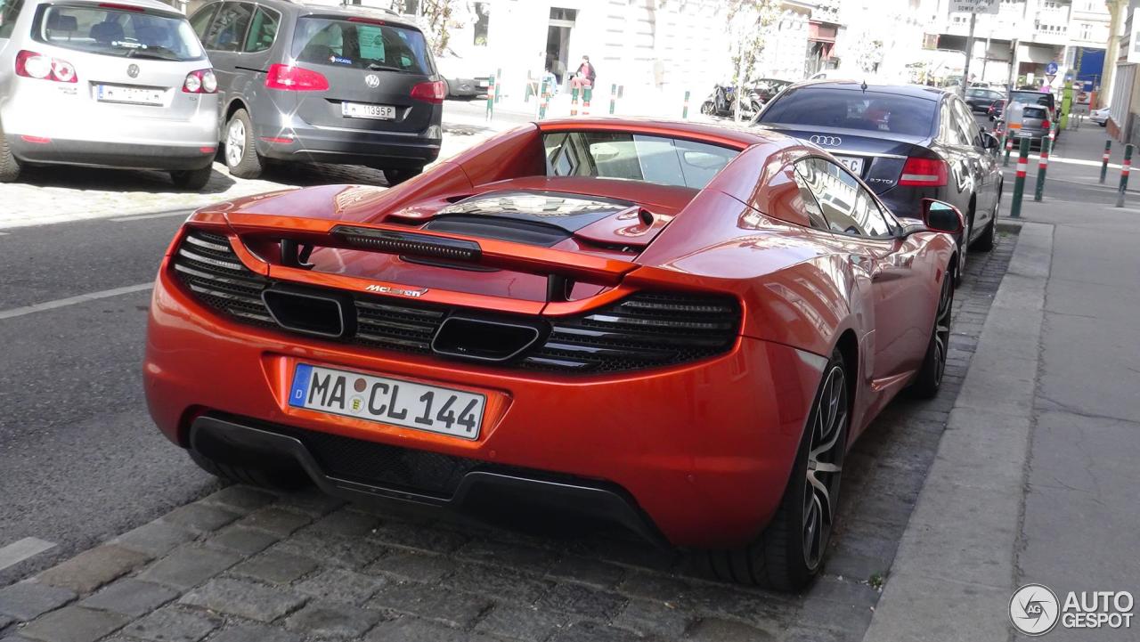 McLaren 12C Spider