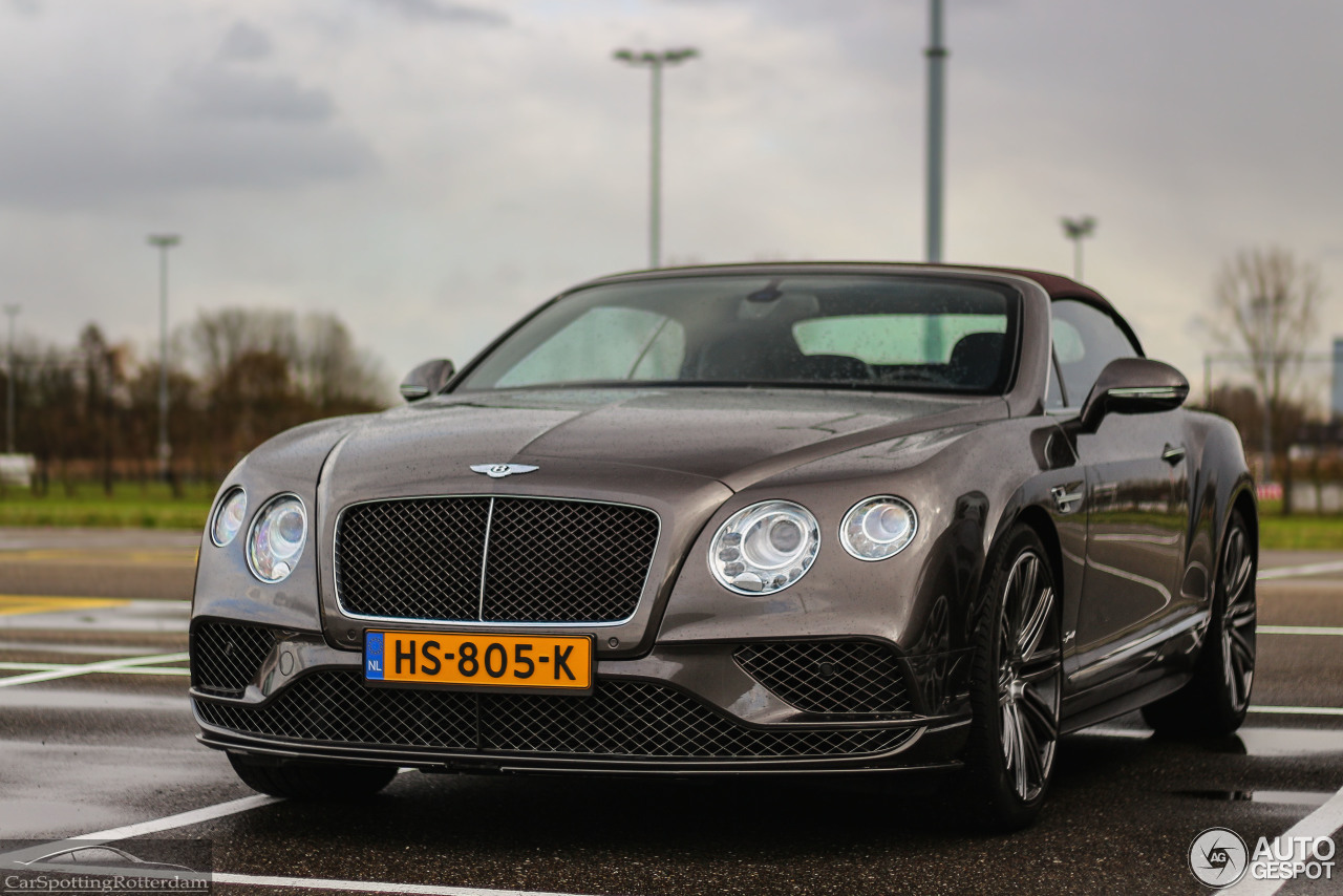 Bentley Continental GTC Speed 2016