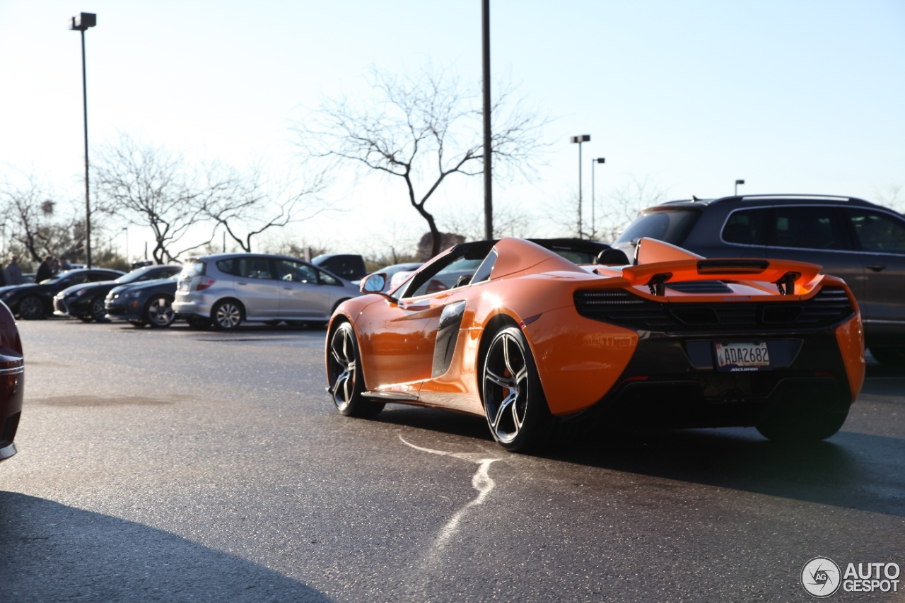 McLaren 650S Spider