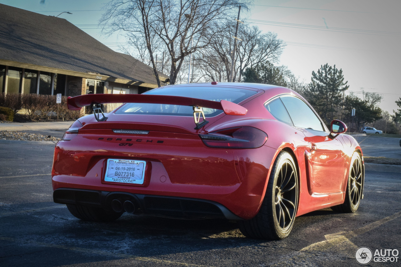 Porsche 981 Cayman GT4