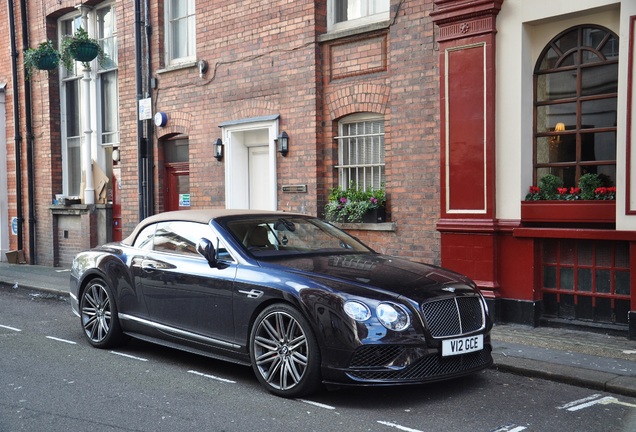 Bentley Continental GTC Speed 2016