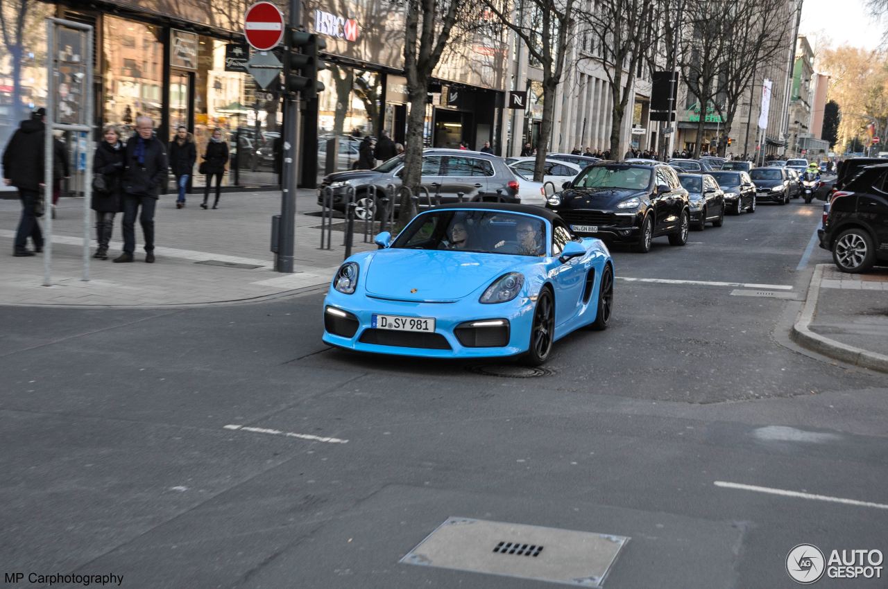 Porsche 981 Boxster Spyder