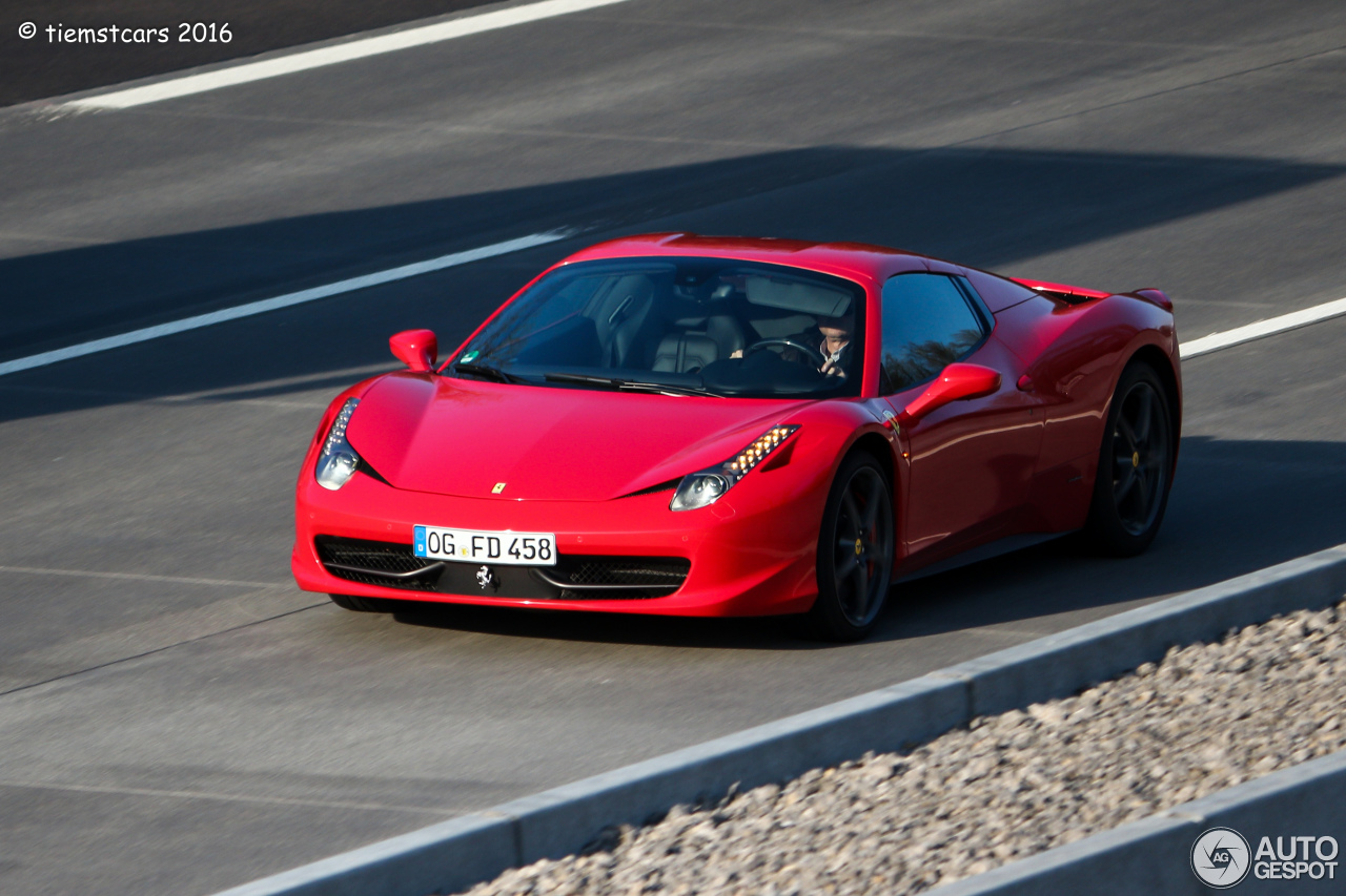 Ferrari 458 Spider