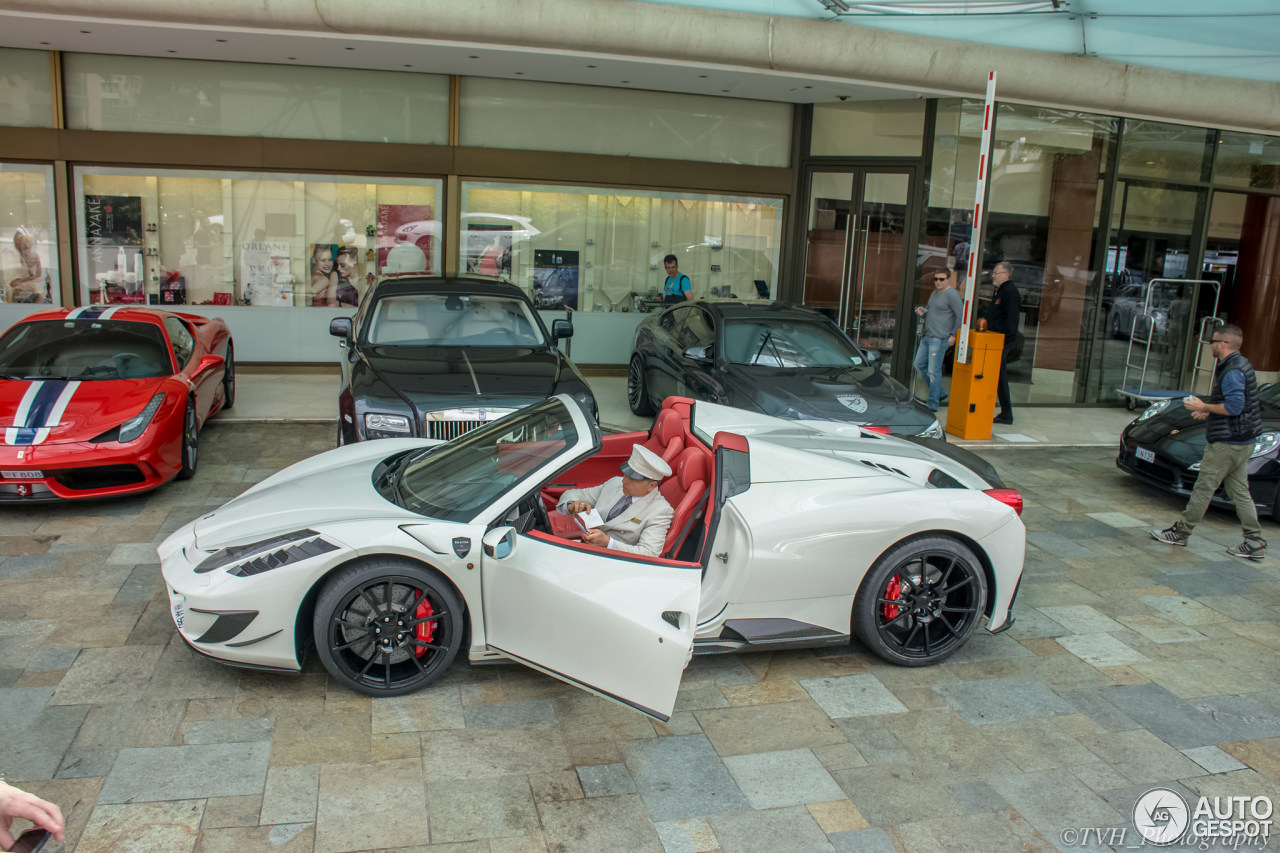 Ferrari 458 Spider Mansory Siracusa Monaco Limited Edition