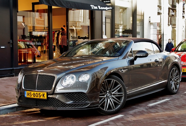 Bentley Continental GTC Speed 2016