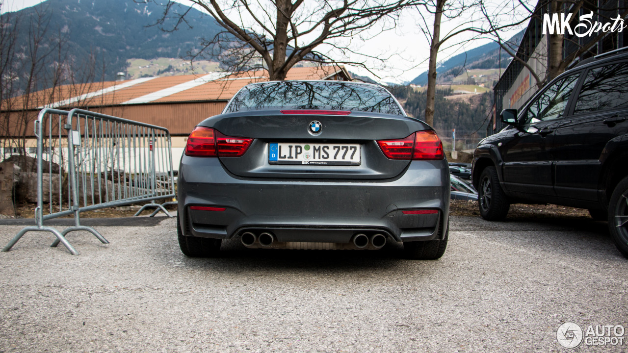 BMW M4 F83 Convertible