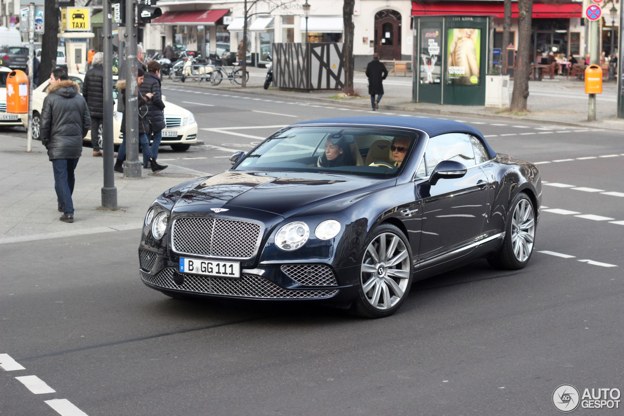 Bentley Continental GTC V8 2016