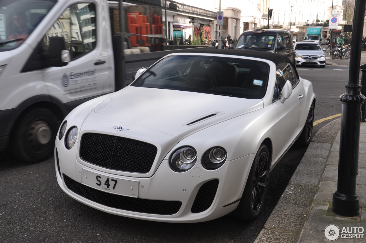 Bentley Continental Supersports Convertible