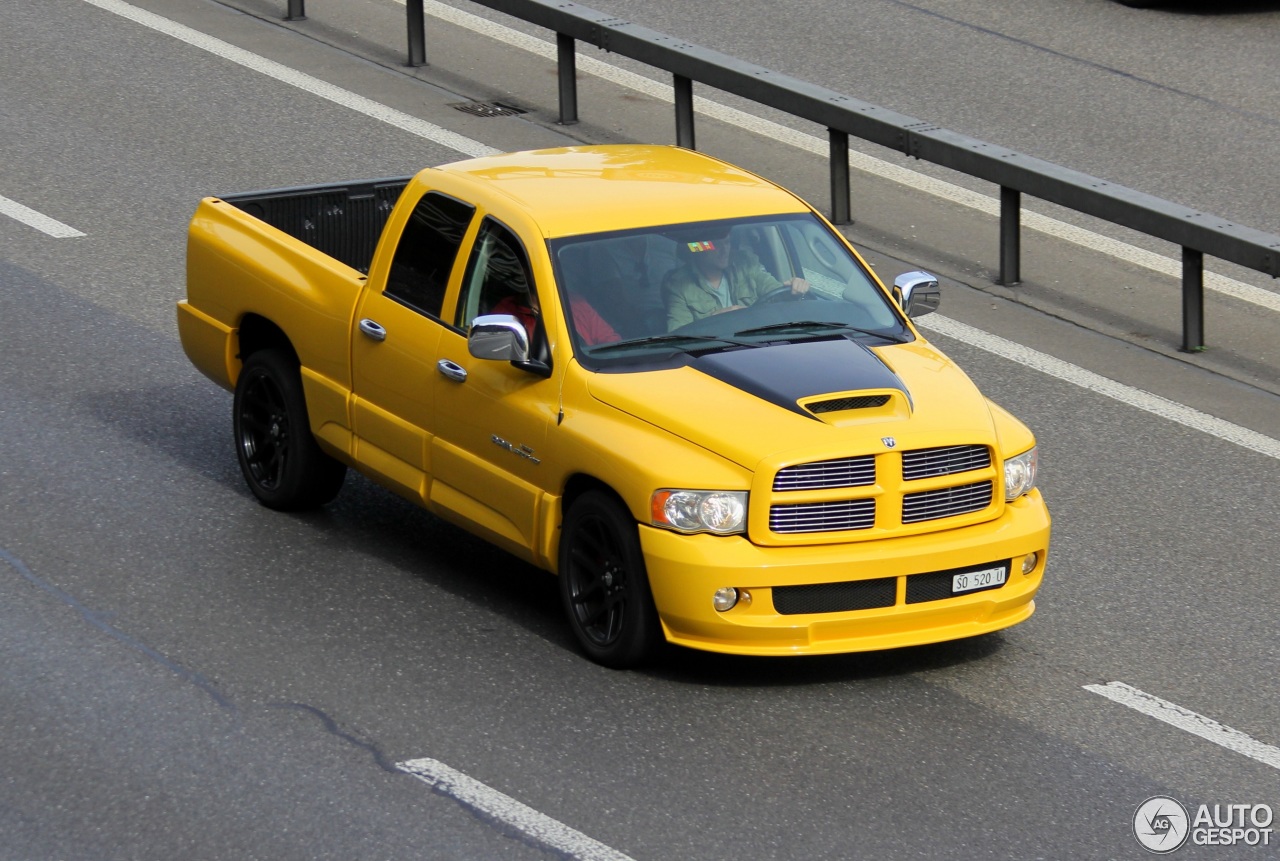 SPARK S0871 DODGE Ram SRT-10 Quad Cab Yellow Fever Edition 2005 1.43