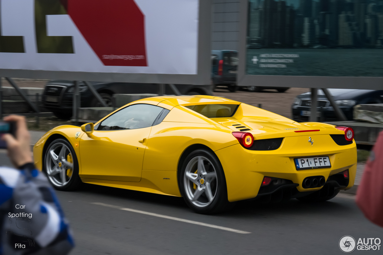 Ferrari 458 Spider