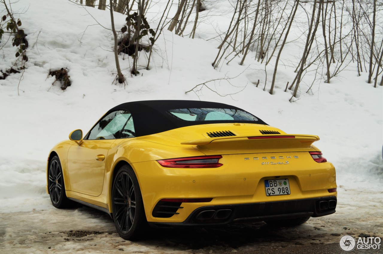 Porsche 991 Turbo S Cabriolet MkII