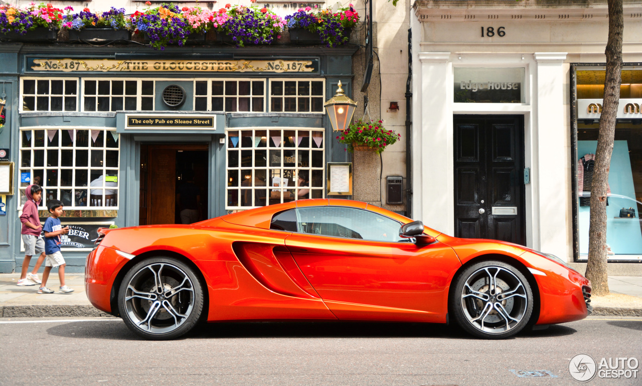 McLaren 12C Spider