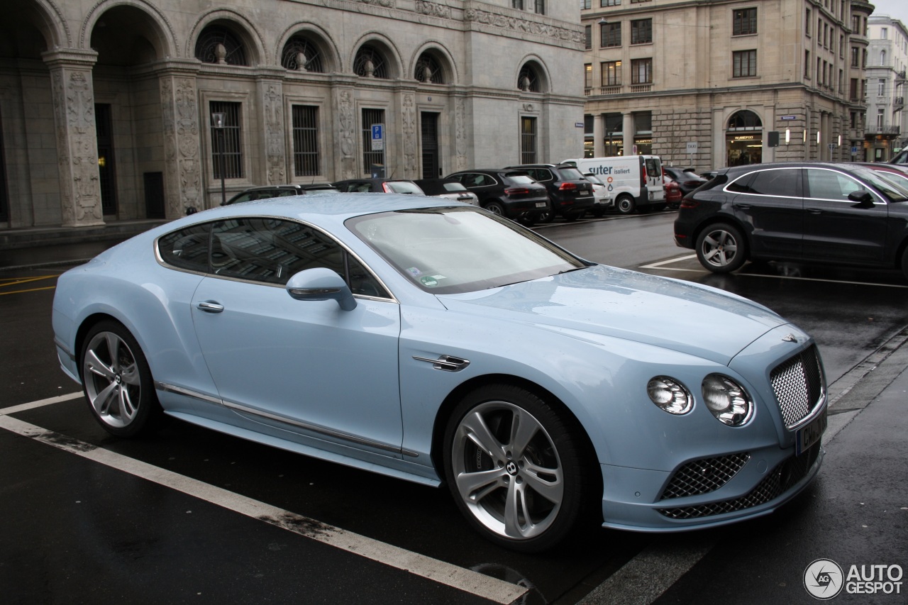 Bentley Continental GT Speed 2016