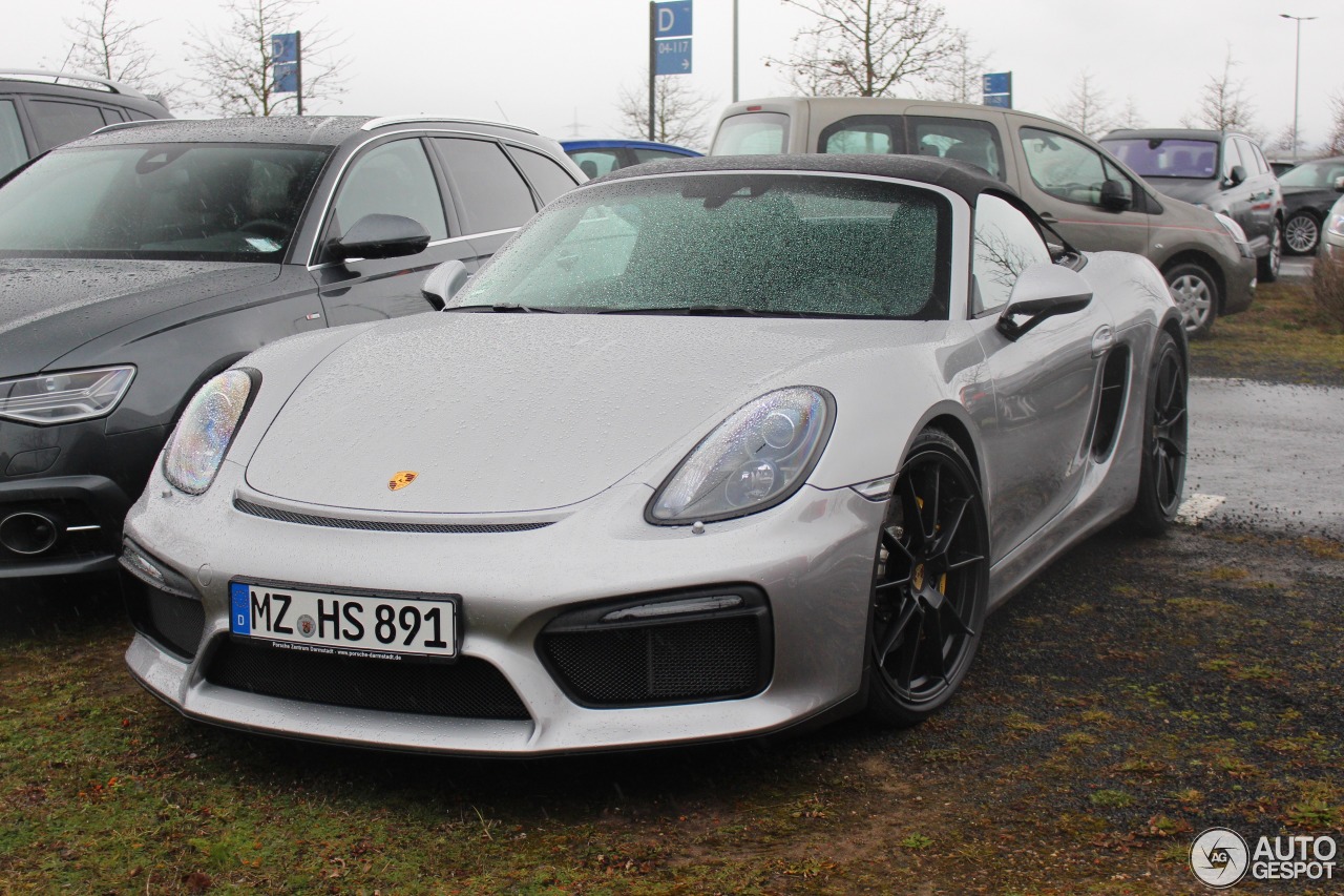 Porsche 981 Boxster Spyder