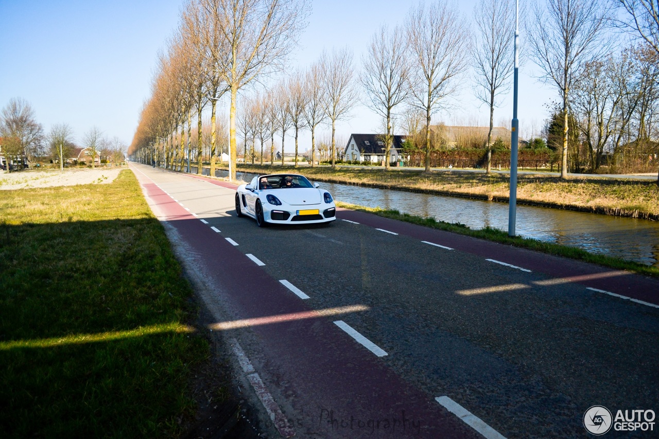 Porsche 981 Boxster Spyder