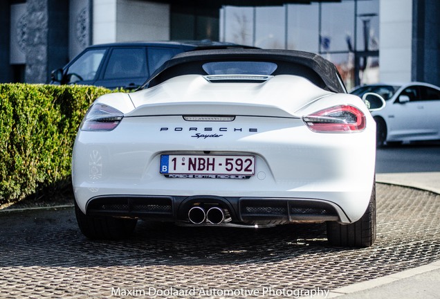 Porsche 981 Boxster Spyder