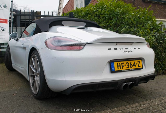 Porsche 981 Boxster Spyder