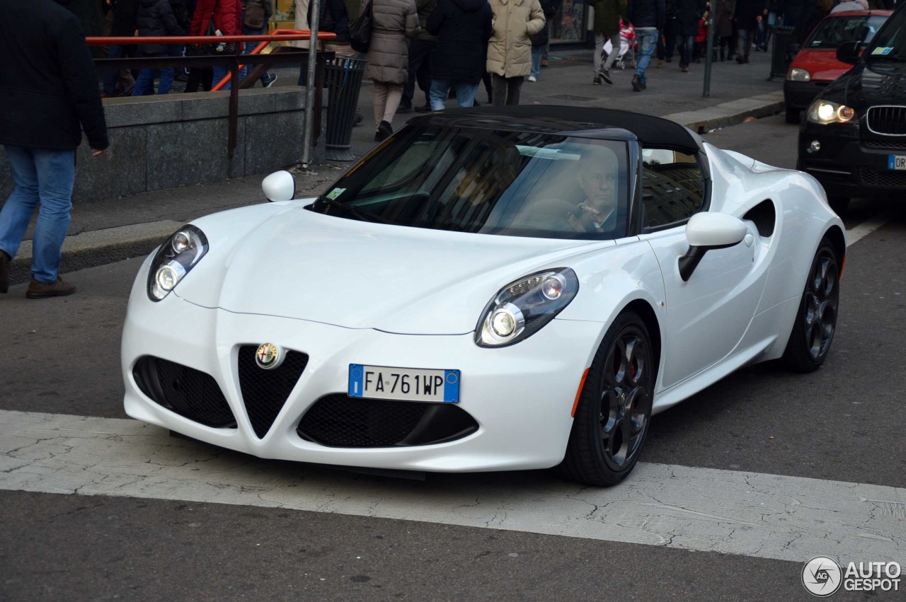 Alfa Romeo 4C Spider