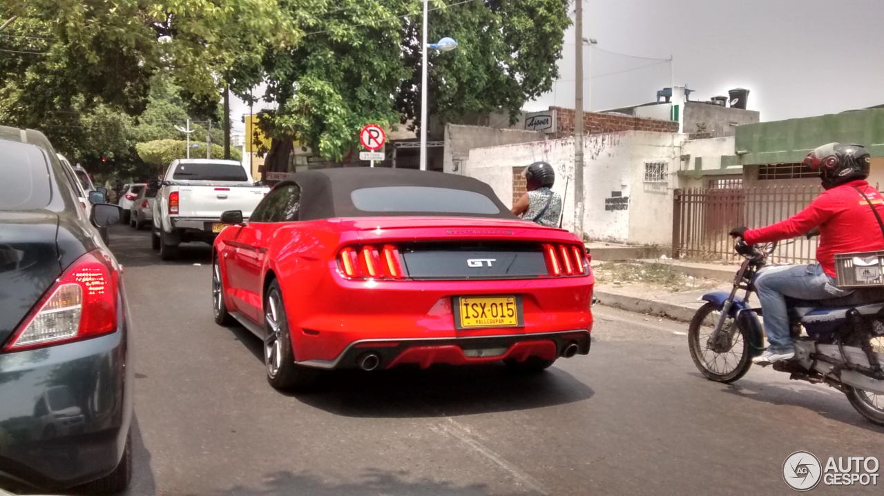 Ford Mustang GT Convertible 2015