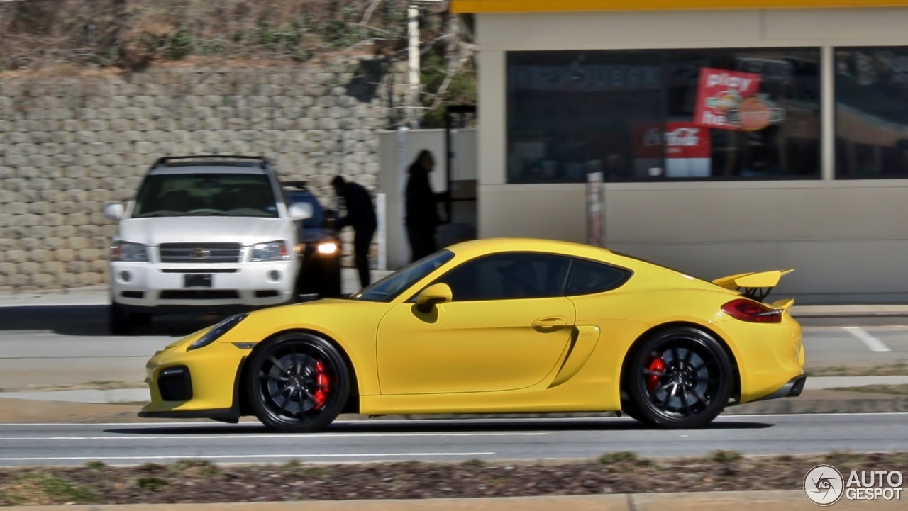 Porsche 981 Cayman GT4