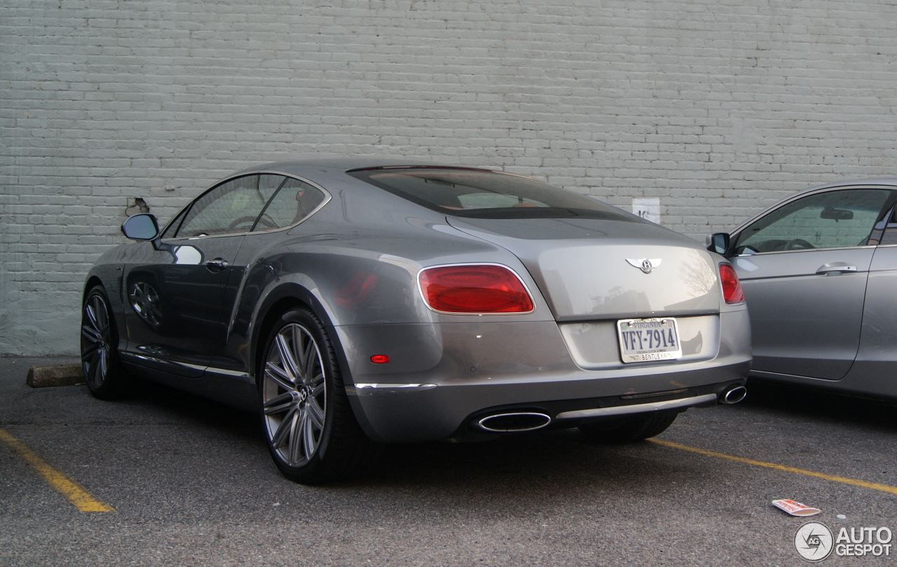 Bentley Continental GT Speed 2012