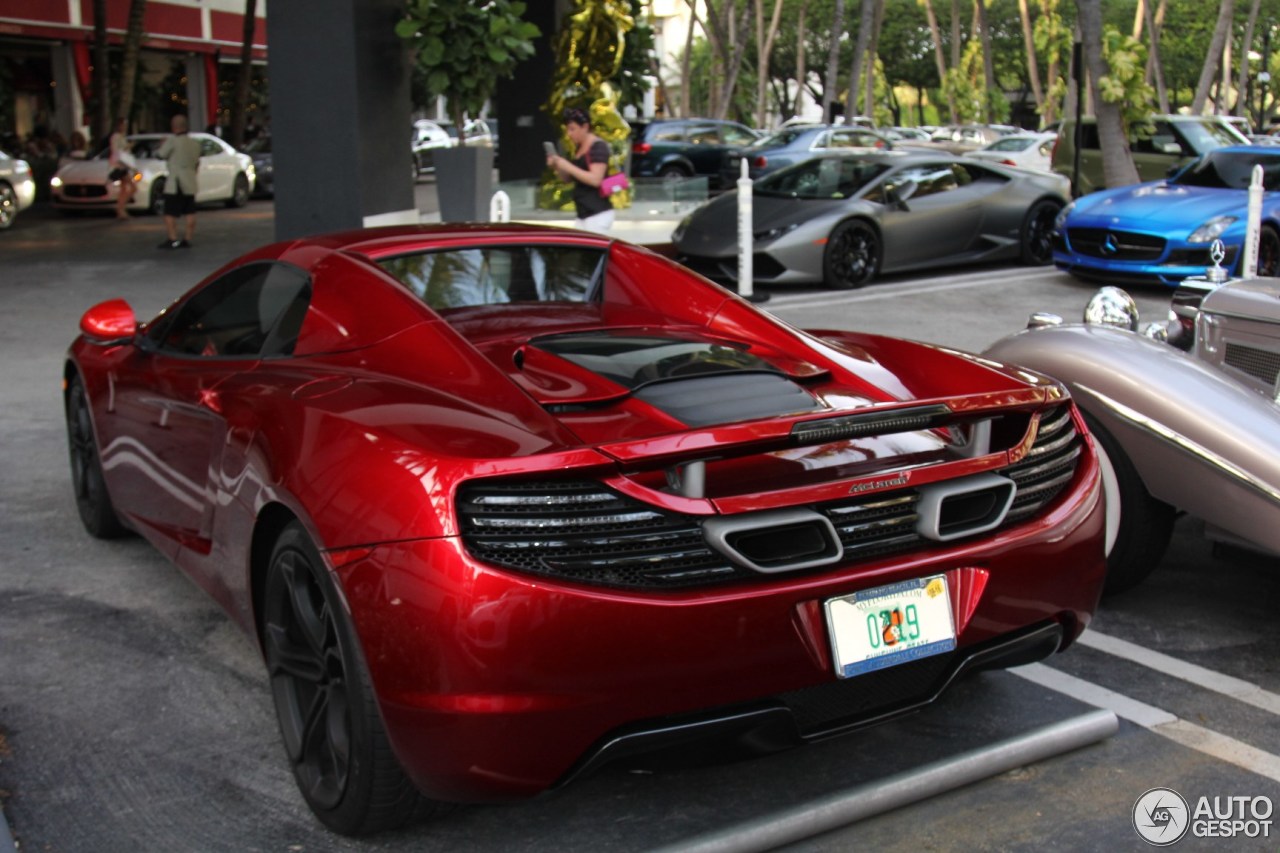 McLaren 12C Spider