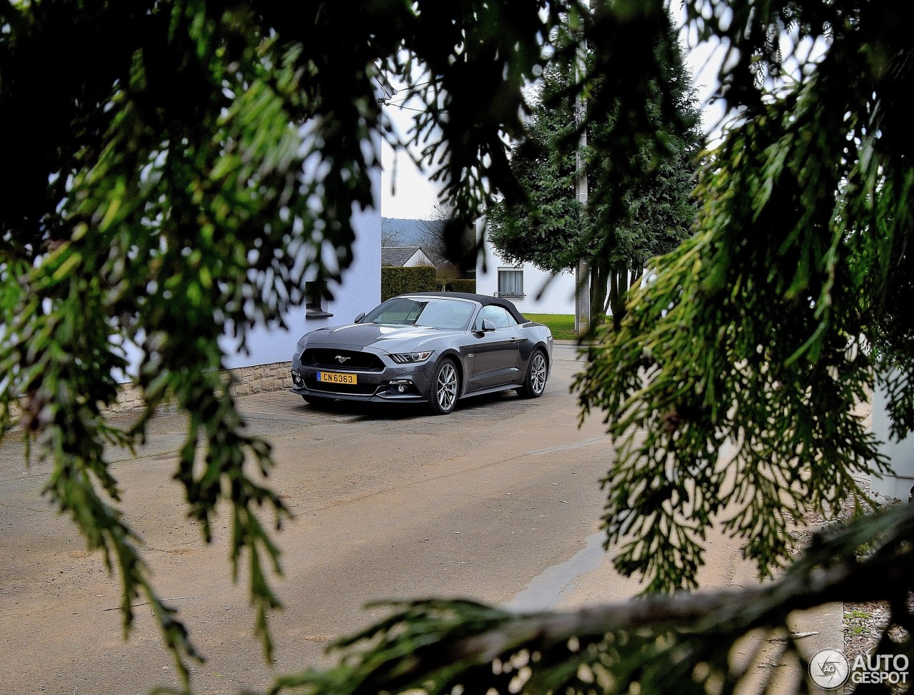 Ford Mustang GT Convertible 2015