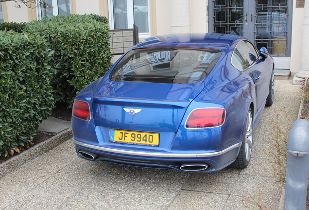 Bentley Continental GT Speed 2016