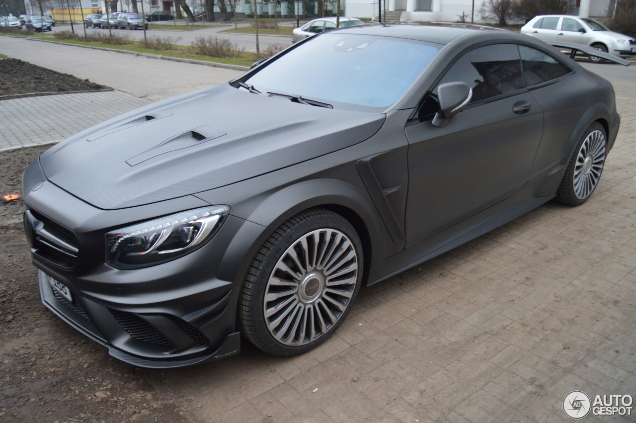 Mercedes-Benz Mansory S 63 AMG Coupé Black Edition - 22 March 2016 ...