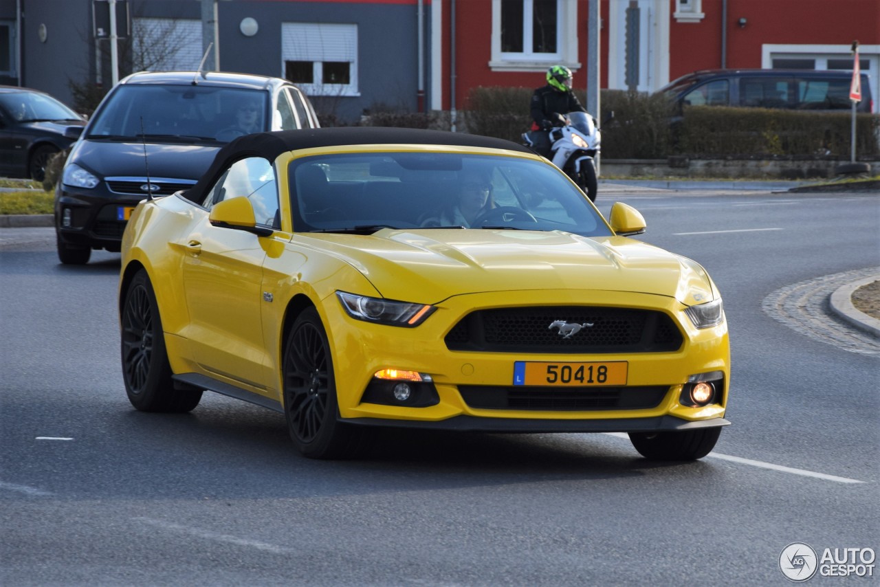 Ford Mustang GT Convertible 2015