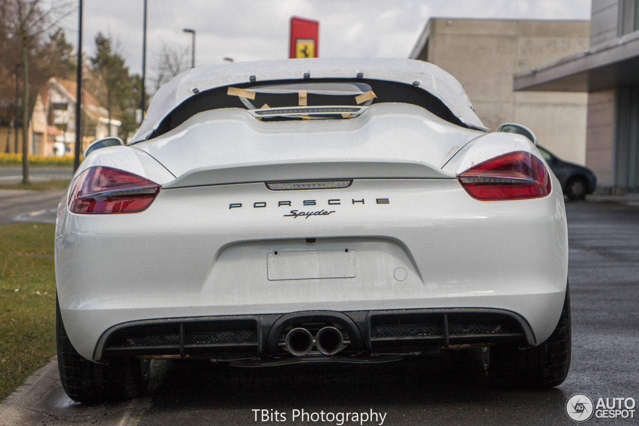 Porsche 981 Boxster Spyder