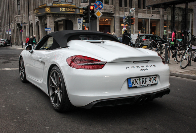 Porsche 981 Boxster Spyder