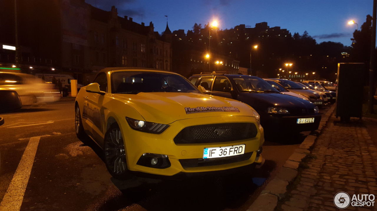 Ford Mustang GT Convertible 2015