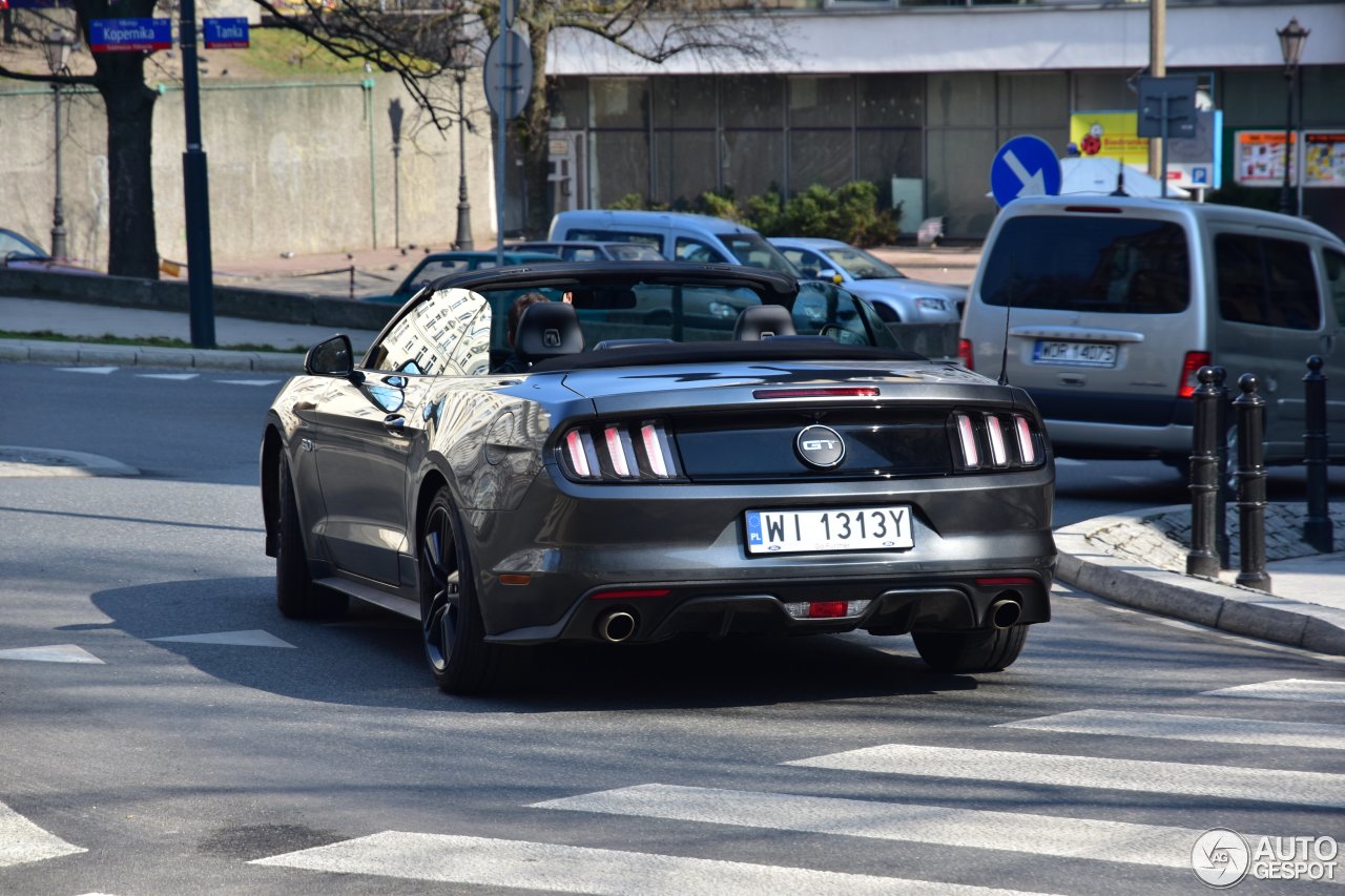 Ford Mustang GT Convertible 2015