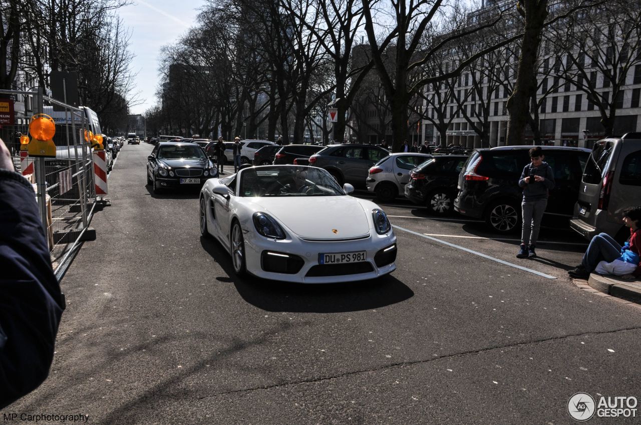 Porsche 981 Boxster Spyder