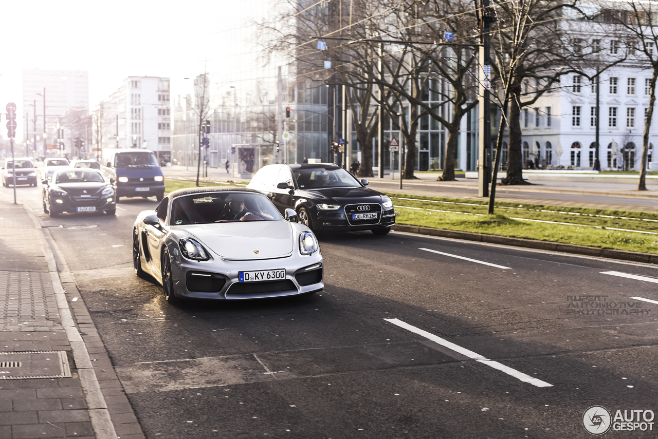 Porsche 981 Boxster Spyder