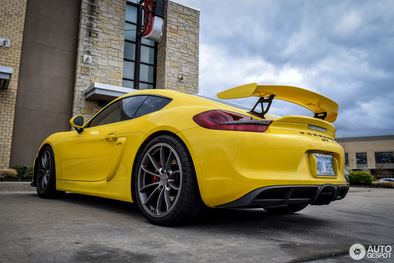 Porsche 981 Cayman GT4