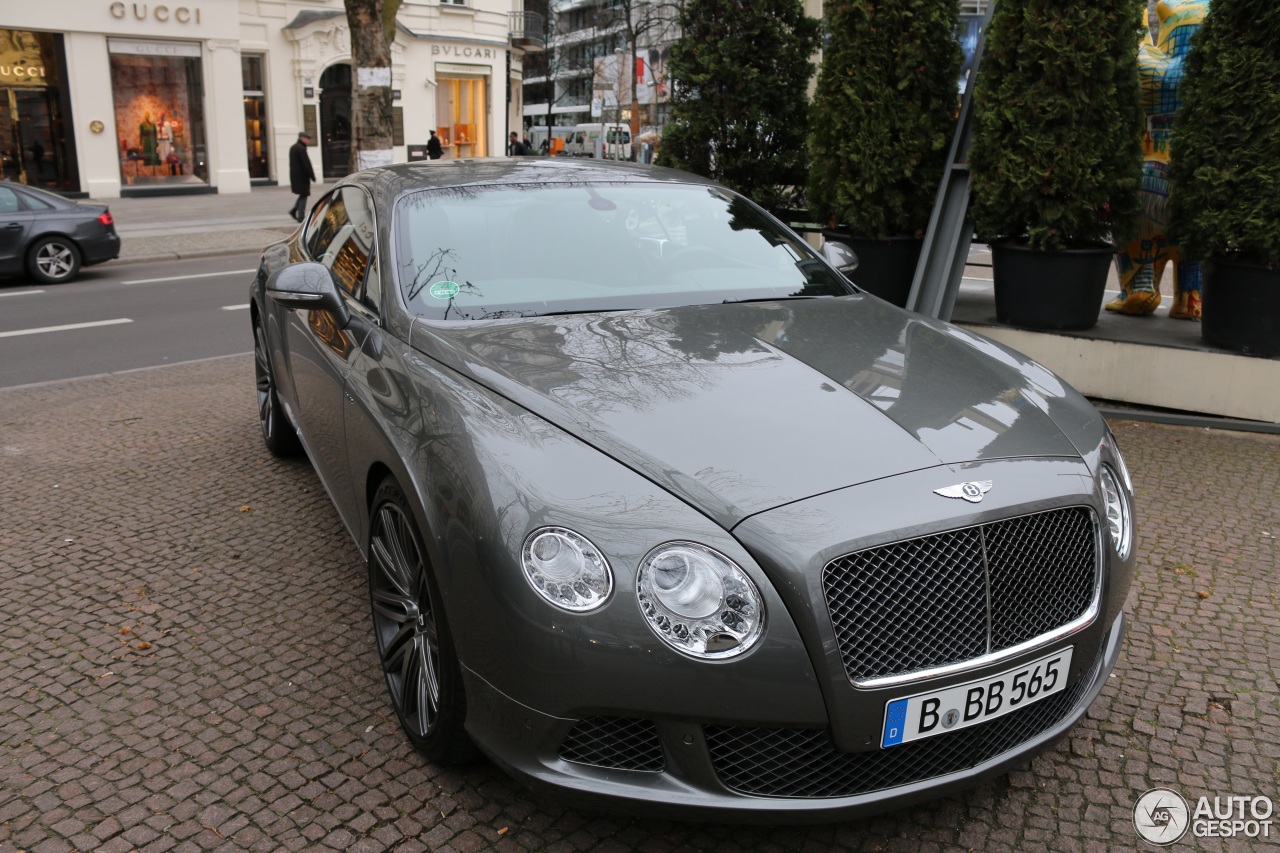 Bentley Continental GT Speed 2012