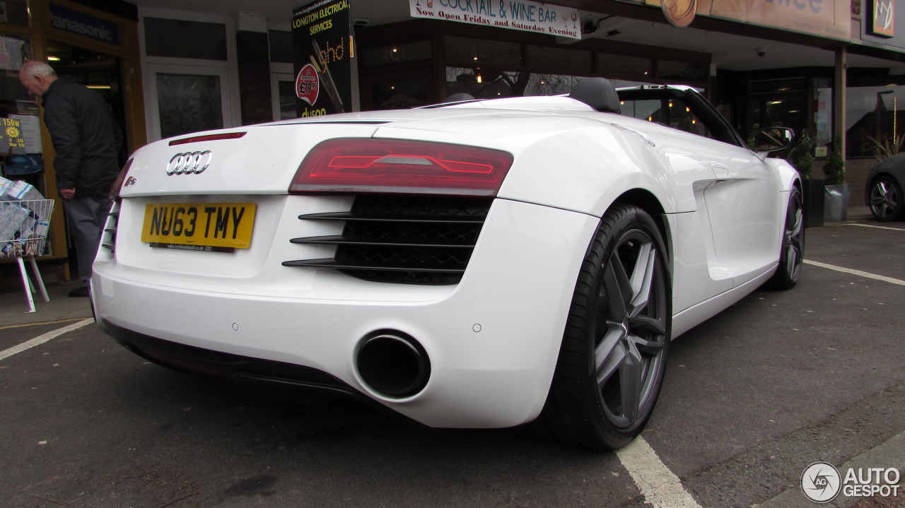 Audi R8 V8 Spyder 2013