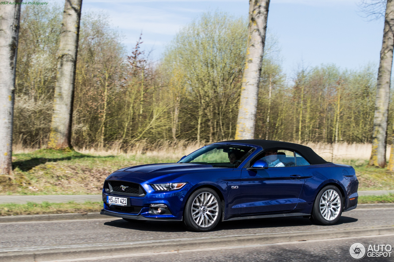 Ford Mustang GT Convertible 2015