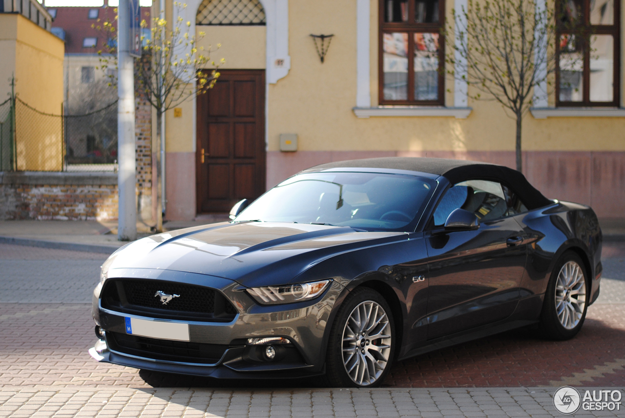 Ford Mustang GT Convertible 2015