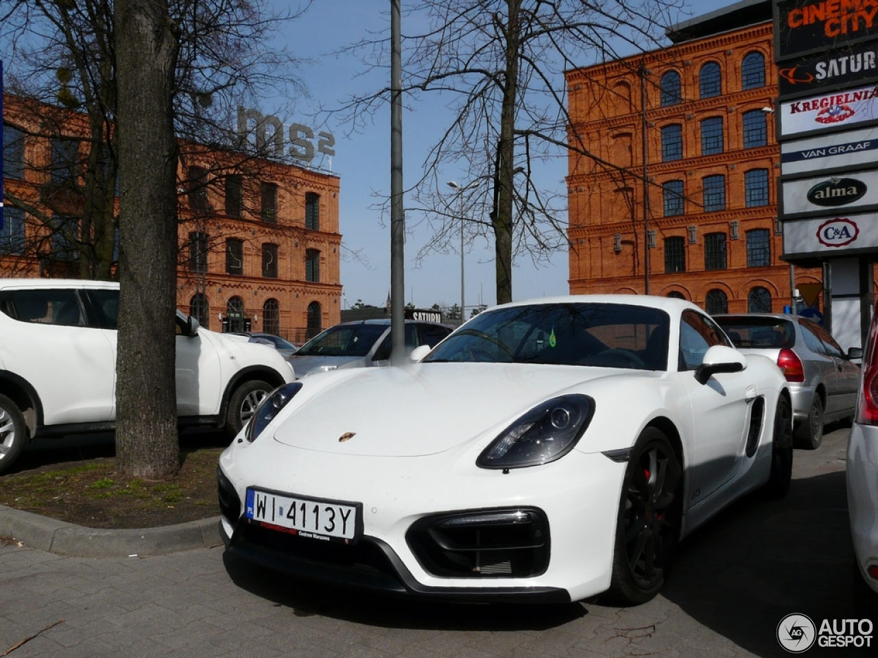 Porsche 981 Cayman GTS