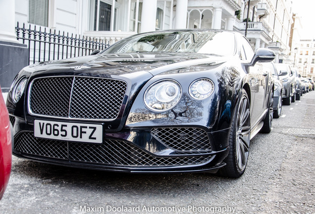 Bentley Continental GT Speed 2016