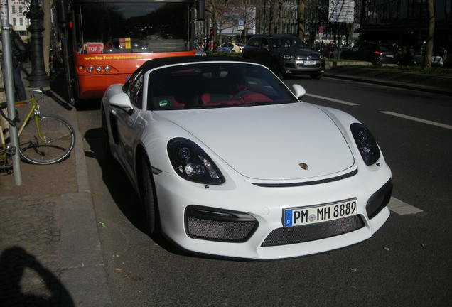 Porsche 981 Boxster Spyder